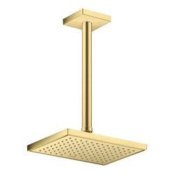 Hansgrohe AXOR ShowerSolutions Kopfbrause, 7,4l/min, 245x185mm, 1jet, EcoSmart, Bru... HANSGROHE-35374950 4059625406687 (Abb. 1)