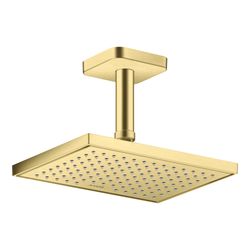 Hansgrohe AXOR ShowerSolutions Kopfbrause, 7,4l/min, 245x185mm, 1jet, EcoSmart, Bru... HANSGROHE-35374950 4059625406687 (Abb. 1)