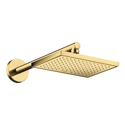 Hansgrohe AXOR ShowerSolutions Kopfbrause, 5,2l/min, 245x185mm, 1jet, EcoSmartPlus,... HANSGROHE-35387990 4059625415122 (Abb. 1)