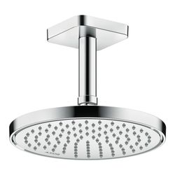 Hansgrohe AXOR ShowerSolutions Deckenanschluss 100mm softsquare, DN 15, G 1/2", Chr... HANSGROHE-26965000 4059625400456 (Abb. 1)