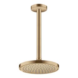 Hansgrohe AXOR ShowerSolutions Deckenanschluss 300mm, DN 15, G 1/2", Brushed Bronze... HANSGROHE-26433140 4059625124208 (Abb. 1)