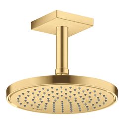 Hansgrohe AXOR ShowerSolutions Kopfbrause 220mm, 7,4l/min, 1jet EcoSmart, Brushed G... HANSGROHE-35383250 4059625406830 (Abb. 1)