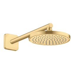 Hansgrohe AXOR ShowerSolutions Kopfbrause 220mm, 7,4l/min, 1jet EcoSmart, Brushed G... HANSGROHE-35383250 4059625406830 (Abb. 1)