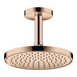 Hansgrohe AXOR ShowerSolutions Deckenanschluss 100mm, DN 15, G 1/2", Polished Red G... HANSGROHE-26432300 4059625124178 (Abb. 1)