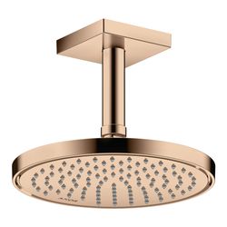 Hansgrohe AXOR ShowerSolutions Deckenanschluss 100mm eckig, DN 15, G 1/2", Polished... HANSGROHE-26437300 4059625407370 (Abb. 1)