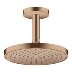 Hansgrohe AXOR ShowerSolutions Kopfbrause 220mm, 5,6l/min, 1jet EcoSmartPlus, Brush... HANSGROHE-35388310 4059625406991 (Abb. 1)