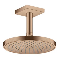 Hansgrohe AXOR ShowerSolutions Kopfbrause 220mm, 5,6l/min, 1jet EcoSmartPlus, Brush... HANSGROHE-35388310 4059625406991 (Abb. 1)