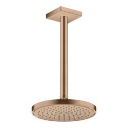 Hansgrohe AXOR ShowerSolutions Kopfbrause 220mm, 5,6l/min, 1jet EcoSmartPlus, Brush... HANSGROHE-35388310 4059625406991 (Abb. 1)