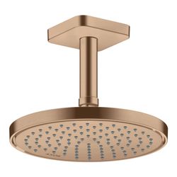 Hansgrohe AXOR ShowerSolutions Kopfbrause 220mm, 5,6l/min, 1jet EcoSmartPlus, Brush... HANSGROHE-35388310 4059625406991 (Abb. 1)