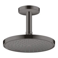 Hansgrohe AXOR ShowerSolutions Kopfbrause 220mm, 10,1l/min, 1jet, Brushed Black Chr... HANSGROHE-35382340 4059625414767 (Abb. 1)