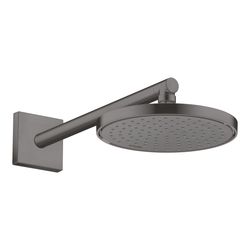 Hansgrohe AXOR ShowerSolutions Kopfbrause 220mm, 10,1l/min, 1jet, Brushed Black Chr... HANSGROHE-35382340 4059625414767 (Abb. 1)