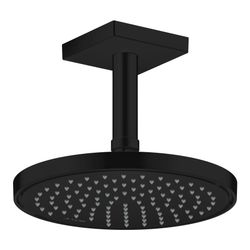 Hansgrohe AXOR ShowerSolutions Kopfbrause 220mm, 10,1l/min, 1jet, Mattschwarz... HANSGROHE-35382670 4059625415238 (Abb. 1)