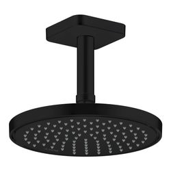 Hansgrohe AXOR ShowerSolutions Kopfbrause 220mm, 10,1l/min, 1jet, Mattschwarz... HANSGROHE-35382670 4059625415238 (Abb. 1)