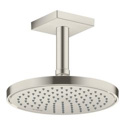 Hansgrohe AXOR ShowerSolutions Kopfbrause 220mm, 7,4l/min, 1jet EcoSmart, Edelstahl... HANSGROHE-35383800 4059625406861 (Abb. 1)