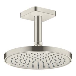 Hansgrohe AXOR ShowerSolutions Kopfbrause 220mm, 7,4l/min, 1jet EcoSmart, Edelstahl... HANSGROHE-35383800 4059625406861 (Abb. 1)