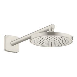 Hansgrohe AXOR ShowerSolutions Kopfbrause 220mm, 7,4l/min, 1jet EcoSmart, Edelstahl... HANSGROHE-35383800 4059625406861 (Abb. 1)