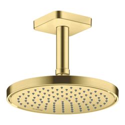 Hansgrohe AXOR ShowerSolutions Kopfbrause 220mm, 5,6l/min, 1jet EcoSmartPlus, Brush... HANSGROHE-35388950 4059625406960 (Abb. 1)