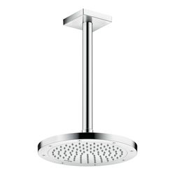 Hansgrohe AXOR ShowerSolutions Deckenanschluss 300mm eckig, DN 15, G 1/2", Chrom... HANSGROHE-26438000 4059625400418 (Abb. 1)