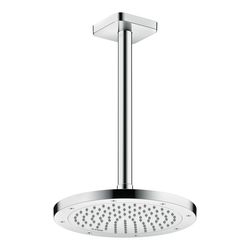 Hansgrohe AXOR ShowerSolutions Deckenanschluss 300mm softsquare, DN 15, G 1/2", Chr... HANSGROHE-26966000 4059625399057 (Abb. 1)