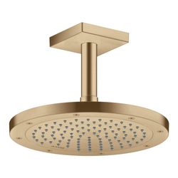 Hansgrohe AXOR ShowerSolutions Kopfbrause 245mm, 10,1l/min, 1jet, Brushed Bronze... HANSGROHE-35380140 4059625415078 (Abb. 1)