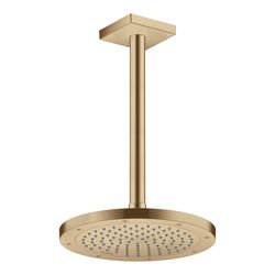 Hansgrohe AXOR ShowerSolutions Kopfbrause 245mm, 10,1l/min, 1jet, Brushed Bronze... HANSGROHE-35380140 4059625415078 (Abb. 1)