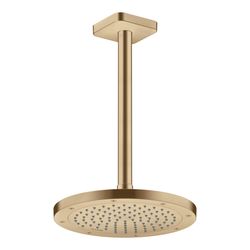 Hansgrohe AXOR ShowerSolutions Deckenanschluss 300mm softsquare, DN 15, G 1/2", Bru... HANSGROHE-26966140 4059625402894 (Abb. 1)