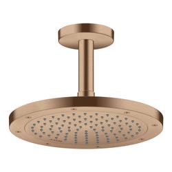Hansgrohe AXOR ShowerSolutions Deckenanschluss 100mm, DN 15, G 1/2", Brushed Red Go... HANSGROHE-26432310 4059625124109 (Abb. 1)