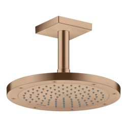 Hansgrohe AXOR ShowerSolutions Kopfbrause 245mm, 5,2l/min, 1jet EcoSmartPlus, Brush... HANSGROHE-35389310 4059625407202 (Abb. 1)