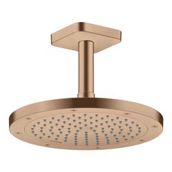 Hansgrohe AXOR ShowerSolutions Deckenanschluss 100mm softsquare, DN 15, G 1/2", Bru... HANSGROHE-26965310 4059625407486 (Abb. 1)