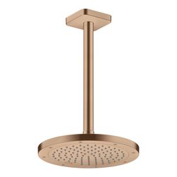 Hansgrohe AXOR ShowerSolutions Deckenanschluss 300mm softsquare, DN 15, G 1/2", Bru... HANSGROHE-26966310 4059625407554 (Abb. 1)