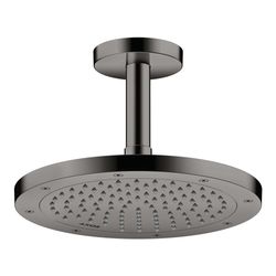 Hansgrohe AXOR ShowerSolutions Kopfbrause 245mm, 9l/min, 1jet EcoSmart, Polished Bl... HANSGROHE-35381330 4059625407158 (Abb. 1)