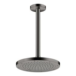 Hansgrohe AXOR ShowerSolutions Kopfbrause 245mm, 9l/min, 1jet EcoSmart, Polished Bl... HANSGROHE-35381330 4059625407158 (Abb. 1)