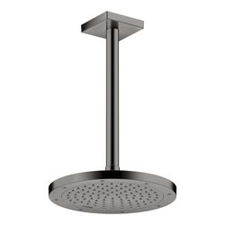 Hansgrohe AXOR ShowerSolutions Kopfbrause 245mm, 9l/min, 1jet EcoSmart, Polished Bl... HANSGROHE-35381330 4059625407158 (Abb. 1)