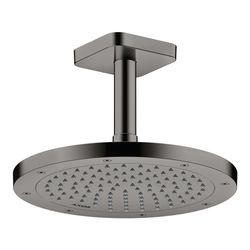Hansgrohe AXOR ShowerSolutions Kopfbrause 245mm, 9l/min, 1jet EcoSmart, Polished Bl... HANSGROHE-35381330 4059625407158 (Abb. 1)