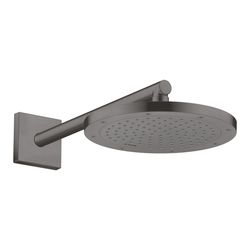 Hansgrohe AXOR ShowerSolutions Brausearm 390mm eckig, G 1/2", Brushed Black Chrome... HANSGROHE-26436340 4059625402702 (Abb. 1)