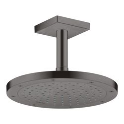 Hansgrohe AXOR ShowerSolutions Deckenanschluss 100mm eckig, DN 15, G 1/2", Brushed ... HANSGROHE-26437340 4059625402757 (Abb. 1)