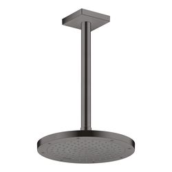 Hansgrohe AXOR ShowerSolutions Deckenanschluss 300mm eckig, DN 15, G 1/2", Brushed ... HANSGROHE-26438340 4059625402801 (Abb. 1)