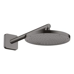Hansgrohe AXOR ShowerSolutions Brausearm 390mm softsquare, G 1/2", Brushed Black Ch... HANSGROHE-26967340 4059625402955 (Abb. 1)
