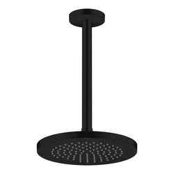 Hansgrohe AXOR ShowerSolutions Deckenanschluss 300mm, DN 15, G 1/2", Mattschwarz... HANSGROHE-26433670 4059625400340 (Abb. 1)