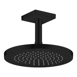 Hansgrohe AXOR ShowerSolutions Kopfbrause 245mm, 9l/min, 1jet EcoSmart, Mattschwarz... HANSGROHE-35381670 4059625415245 (Abb. 1)