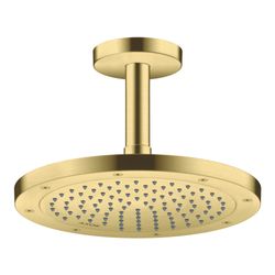 Hansgrohe AXOR ShowerSolutions Kopfbrause 245mm, 9l/min, 1jet EcoSmart, Brushed Bra... HANSGROHE-35381950 4059625407103 (Abb. 1)