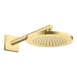 Hansgrohe AXOR ShowerSolutions Kopfbrause 245mm, 9l/min, 1jet EcoSmart, Brushed Bra... HANSGROHE-35381950 4059625407103 (Abb. 1)
