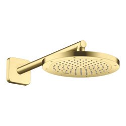 Hansgrohe AXOR ShowerSolutions Kopfbrause 245mm, 9l/min, 1jet EcoSmart, Brushed Bra... HANSGROHE-35381950 4059625407103 (Abb. 1)