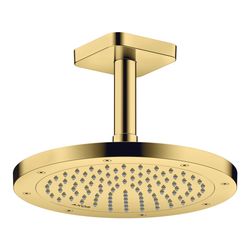Hansgrohe AXOR ShowerSolutions Kopfbrause 245mm, 10,1l/min, 1jet, Polished Gold Opt... HANSGROHE-35380990 4059625415160 (Abb. 1)