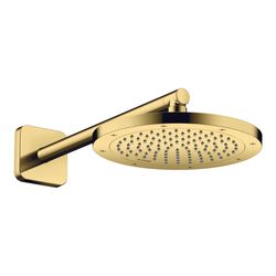 Hansgrohe AXOR ShowerSolutions Brausearm 390mm softsquare, G 1/2", Polished Gold Op... HANSGROHE-26967990 4059625402979 (Abb. 1)