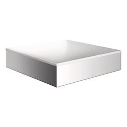 Hansgrohe AXOR Aufsatzwaschtisch Suite Quadratisch, 400x95x400mm, ohne Hahnloch, Üb... HANSGROHE-42003000 4059625450413 (Abb. 1)