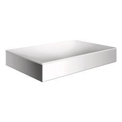 Hansgrohe AXOR Aufsatzwaschtisch Suite Quadratisch, 600x95x400mm, ohne Hahnloch, Üb... HANSGROHE-42004000 4059625450390 (Abb. 1)