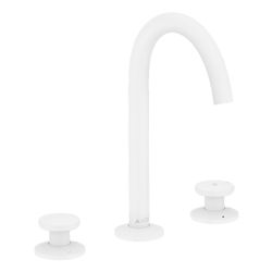 Hansgrohe AXOR One 3-Loch Waschtischarmatur Select 170mm, 5l/min, Push-Open Ablaufg... HANSGROHE-48070700 4059625469743 (Abb. 1)