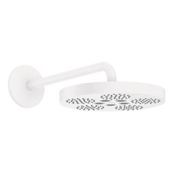 Hansgrohe AXOR One Kopfbrause 280mm, 12,3l/min, 1jet, Brausearm, Mattweiß... HANSGROHE-48491700 4059625469484 (Abb. 1)