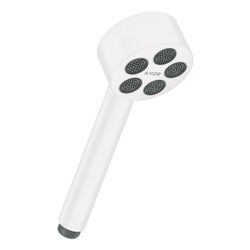 Hansgrohe AXOR One Handbrause 75mm, 9,1l/min, 1jet EcoSmart, Mattweiß... HANSGROHE-48651700 4059625469354 (Abb. 1)